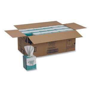 TISSUES | Georgia Pacific Professional 46580 2-Ply Premium Facial Tissue in Cube Box - White (96-Sheets/Box, 36-Boxes/Carton)