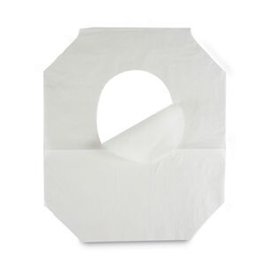 JUST LAUNCHED | Boardwalk BWK-5000B 14.17 in. x 16.73 in. Premium Half-Fold Toilet Seat Covers - White (5000/Carton)