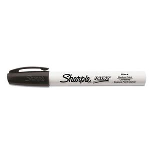 MARKERS | Sharpie 2107615 Medium Bullet Tip Permanent Paint Marker - Black (1 Dozen)
