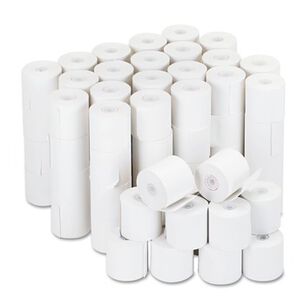 COPY AND PRINTER PAPER | Universal UNV35705 0.5 in. Core 2.25 in. x 126 ft. Impact and Inkjet Print Bond Paper Rolls - White (100/Carton)