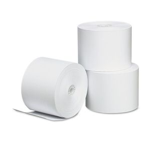 REGISTER AND THERMAL PAPER | Universal UNV35762 2.25 in. x 165 ft. Direct Thermal Printing Paper Rolls - White (3/Pack)