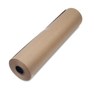 PACKAGING MATERIALS | Universal UFS1300053 36 in. x 720 ft. 50 lbs. Wrapping Weight Stock High-Volume Heavyweight Wrapping Paper Roll - Brown (1 Roll)