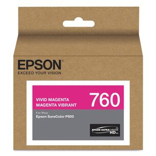 INK AND TONER | Epson T760320 UltraChrome HD T760320 (760) Ink - Vivid Magenta