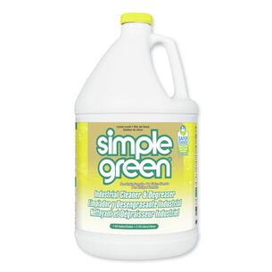 ALL PURPOSE CLEANERS | Simple Green 3010200614010 1-Gallon Concentrated Industrial Cleaner and Degreaser - Lemon (6/Carton)