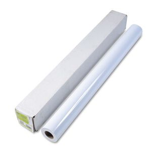 COPY AND PRINTER PAPER | HP Q1428B DesignJet 42 in. x 100 ft. Format Paper for InkJet Printers - Large, High Gloss White (1 Roll)
