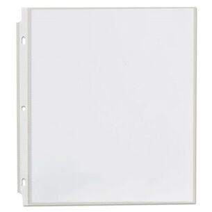 SHEET PROTECTORS | Universal UNV21125 Standard Top-Load Poly Sheet Protectors - Letter, Clear (100/Box)