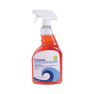 DEGREASERS | Boardwalk BWK47612EA 32 oz. Spray Bottle Green Natural Grease and Grime Cleaner