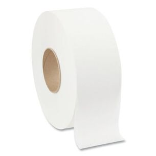 TOILET PAPER | Georgia Pacific Professional 12798 1000 ft. Jumbo Jr. 2 Ply Bathroom Tissue Rolls - White (8/Carton)