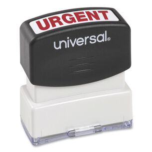 STAMPS AND STAMP SUPPLIES | Universal UNV10070 Pre-Inked One-Color URGENT Message Stamp - Red
