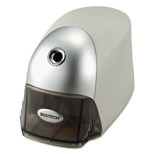 PENCIL SHARPENERS | Bostitch EPS8HD-GRY QuietSharp 4 in. x 7.5 in. x 5 in. Executive Electric Pencil Sharpener - Gray/Cream