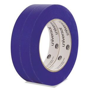 TAPES AND ADHESIVES | Universal UNVPT14019 18 mm x 54.8 mm Premium UV-Resistant Masking Tape - Blue (2/Pack)