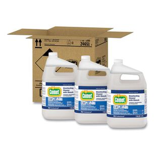 ALL PURPOSE CLEANERS | Comet 24651 1 Gallon Bottle Disinfecting Cleaner with Bleach (3/Carton)