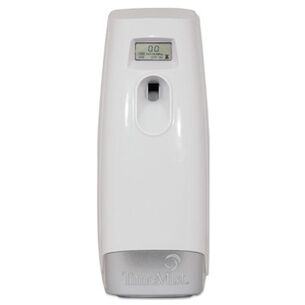 ODOR CONTROL | TimeMist 1048502 3.4 in. x 3.4 in. x 8.25 in. Plus Metered Aerosol Fragrance Dispenser - White