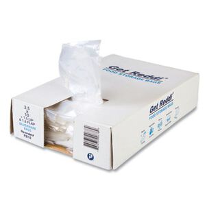 FACILITY MAINTENANCE SUPPLIES | Inteplast Group PB10 0.7 mil. 3.5 in. x 1.5 in. Silverware Bags - Clear (2000/Carton)