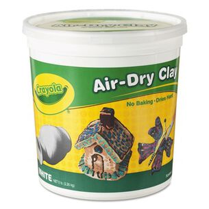 CLAY AND MODELING | Crayola 575055 5 lbs. Air-Dry Clay - White
