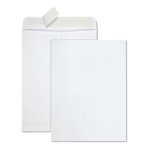 ENVELOPES AND MAILERS | Quality Park QUA44582 9 in. x 12 in. #10 1/2 Cheese Blade Flap Redi-Strip Catalog Envelope - White (100/Box)