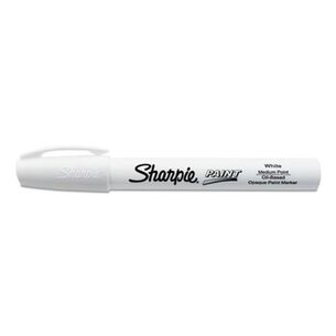 MARKERS | Sharpie 2107614 Medium Bullet Tip Permanent Paint Marker - White (1 Dozen)