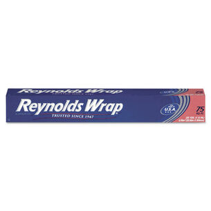 FOOD WRAPS | Reynolds Wrap PAC F28015 12 in. x 75 ft. Standard Aluminum Foil Roll - Silver