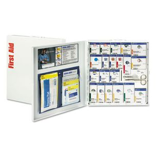 FIRST AID | First Aid Only FAO746000021 ANSI 2015 SmartCompliance General Business First Aid Station for 50 People with Metal Case (1-Kit)