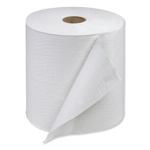 PAPER TOWELS AND NAPKINS | Tork RB10002 Hardwound 7.88 in. x 1000 ft. Roll Towels - White (6 Rolls/Carton)