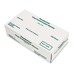 DISPOSABLE GLOVES | MCR Safety 5010L 5 mil. Disposable Medical-Grade Vinyl Gloves - Large, White (100/Box)