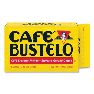 FOOD AND SNACKS | Cafe Bustelo 7441701720 10 oz. Brick Pack Coffee - Espresso