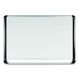 OFFICE PRESENTATION SUPPLIES | MasterVision MVI270201 Gold Ultra 72 in. x 48 in. Magnetic Dry Erase Boards - White Surface/Black Aluminum Frame