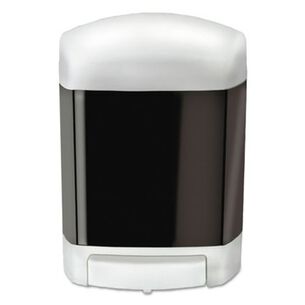 SOAP DISPENSERS | TOLCO 523155 4 in. x 6.63 in. x 9 in. 50 oz. Clear Choice Bulk Soap Dispenser - White
