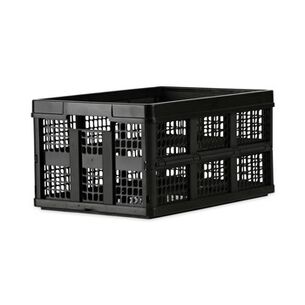 BOXES AND BINS | Universal UNV40015 20.13 in. x 14.63 in. x 10.75 in. Letter Filing/Storage Tote - Black