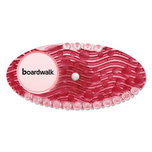 ODOR CONTROL | Boardwalk BWKCURVESAPCT Curve Air Freshener - Spiced Apple, Red (10/Box, 6 Boxes/Carton)
