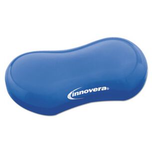 MOUSE PADS AND WRIST SUPPORT | Innovera IVR51432 Gel Mouse Wrist Rest - Blue