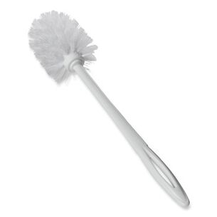 CLEANING BRUSHES | Rubbermaid Commercial FG631000WHT 10 in. Handle Toilet Bowl Brush - White