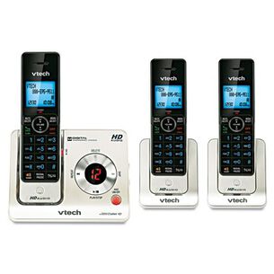 OFFICE PHONES | Vtech LS6425-3 DECT 6.0 Cordless Voice Announce Answering System