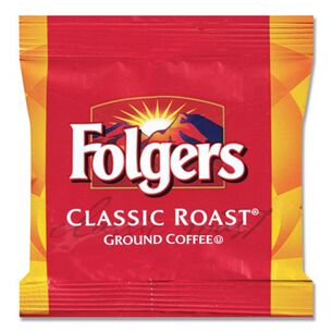 FACILITY MAINTENANCE SUPPLIES | Folgers 2550006125 0.9 oz. Classic Roast Coffee Fractional Packs (36/Carton)