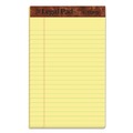 Notebooks & Pads | TOPS 7501 50-Sheets 5 in. x 8 in. Narrow Rule "The Legal Pad" Ruled Perforated Pads - Canary-Yellow (1-Dozen) image number 2