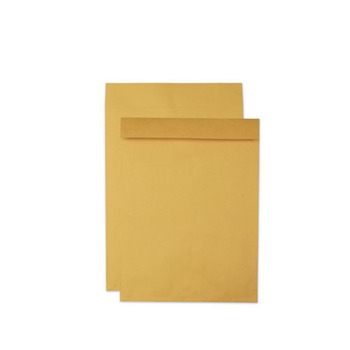 ENVELOPES AND MAILERS | Quality Park QUA42356 17 in. x 22 in. Fold Flap Closure, Kraft Envelope - Jumbo, Brown Kraft (25/Pack)