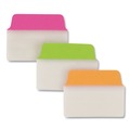 Dividers & Tabs | Avery 74756 2 in. x 1.5 in. 1/5-Cut Standard Ultra Tabs Repositionable Tabs - Assorted Neon Colors (48/Pack) image number 1