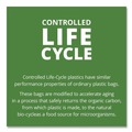Trash Bags | Stout by Envision G3344B11 33 in. x 44 in. 39-Gallon 1.1 mil. Controlled Life-Cycle Plastic Trash Bags - Brown (40/Box) image number 11