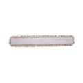 Just Launched | Boardwalk BWK1360 60 in. x 5 in. Hygrade Cotton Industrial Dust Mop Head - White image number 1