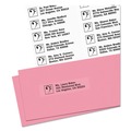 Labels | Avery 05661 Easy Peel 1 in. x 4 in. Mailing Labels with Sure Feed - Matte Clear (20-Piece/Sheet, 50 Sheets/Box) image number 3