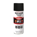 Painting | Rust-Oleum 1676830V 12 oz. Aerosol Can Industrial Choice 1600 System Multi-Purpose Enamel Spray Paint - Ultra-Flat Black (6/Carton) image number 0