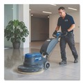 Just Launched | Boardwalk BWK4019NAT 19 in. Diameter Natural Burnishing Floor Pads - White (5/Carton) image number 6