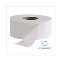  | Boardwalk BWK410323 3.4 in. x 1000 ft. 2 Ply Jumbo Roll Bathroom Tissue - White (12/Carton) image number 4