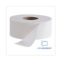  | Boardwalk SOD410323 3.4 in. x 1000 ft. 2 Ply Jumbo Roll Bathroom Tissue - White (12/Carton) image number 4