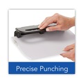 Staple Punches | Swingline A7074150E Easy Touch 9/32 in. Holes 24-Sheet Two- to Seven-Hole Precision-Pin Punch - Black image number 3