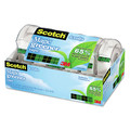Back to School Sale | Scotch 6123 0.75 in. x 50 ft. 1 in. Core Magic Greener Tape with Dispenser - Clear (6/Pack) image number 2