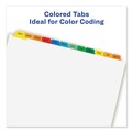 Dividers & Tabs | Avery 11405 Index Maker 11 in. x 8.5 in. 12-Tab Traditional Color Print and Apply Clear Label Dividers - Assorted (5/Pack) image number 5
