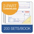 Just Launched | Adams SC1152 4.75 x 2.75 Two-Part Carbonless Money/Rent Receipt Book, 200 Forms Total image number 2