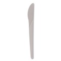 | Eco-Products EP-S011 6 in. Plantware Compostable Knife Cutlery - Pearl White (1000/Carton) image number 0