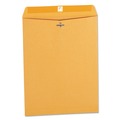 Envelopes & Mailers | Universal UNV42907 9.5 in. x 12.5 in. #12 1/2 Square Flap Clasp/Gummed Closure Envelope - Brown Kraft (100/Box) image number 1